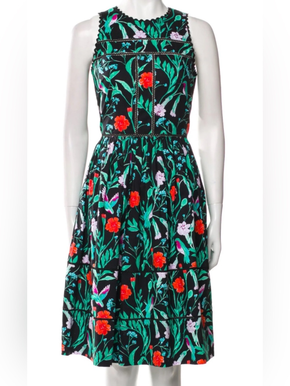 Kate Spade new Poppy Floral Dress Size 10 Like New